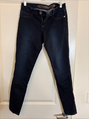 Express Women's Navy Skinny Jeans